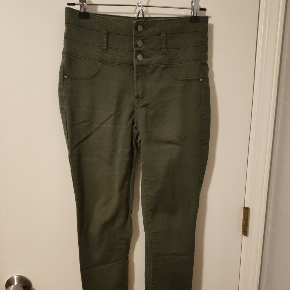 Size 4 - Army Green Stretchy Pants